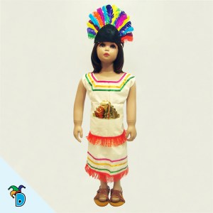 Azteca Falda Y Blusa